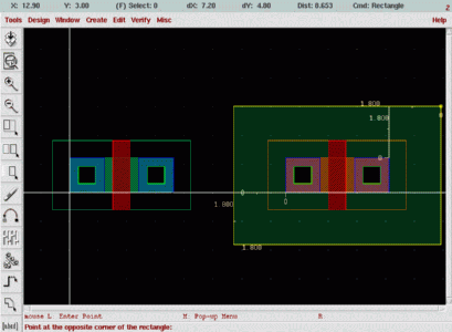 Layout step