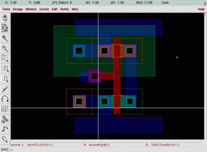 The finished and polished layout