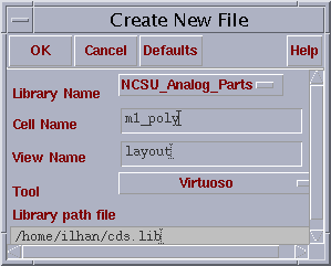 Create a new file window