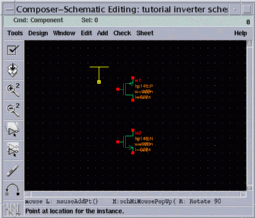 Placing VDD