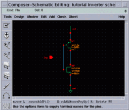 Placed input pin