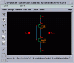 Placed output pin
