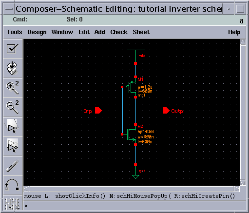 Placed output pin